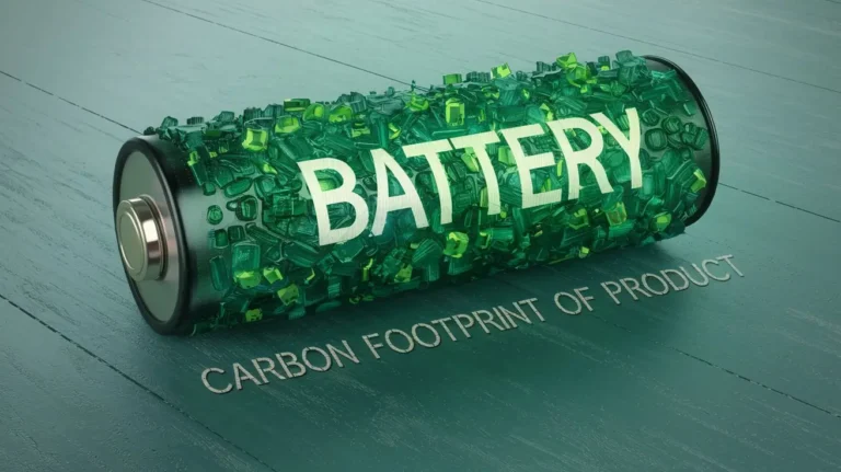 Carbon footprint of product