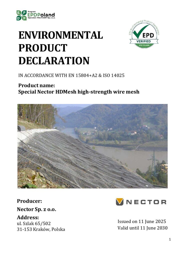 thumbnail of EPD-P 02.06.2025 Nector Sp. z o.o. – Nector HDMesh