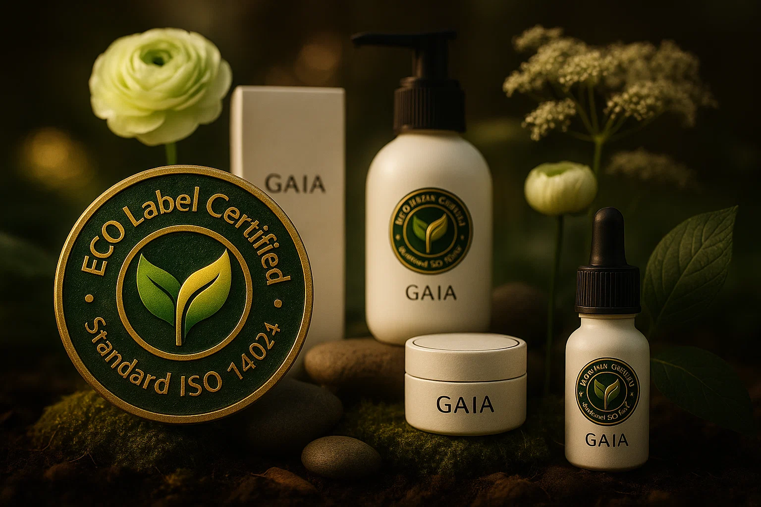 Różnorodne produkty z certyfikatem ECO Label