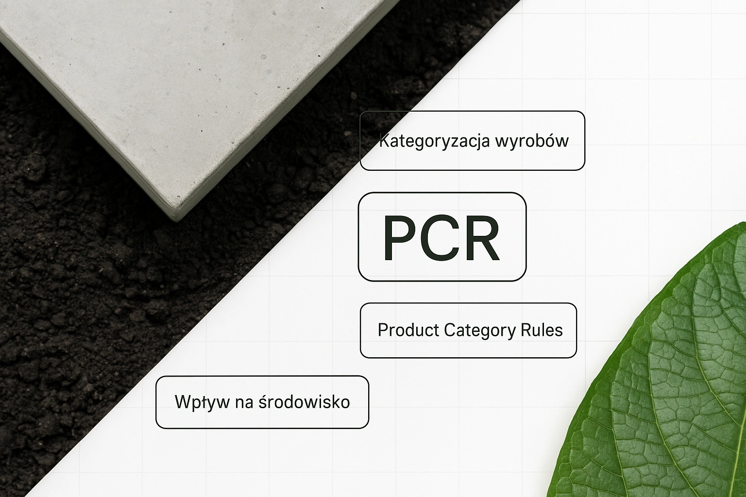 Symbol zrównoważonego rozwoju i zgodności z CPR