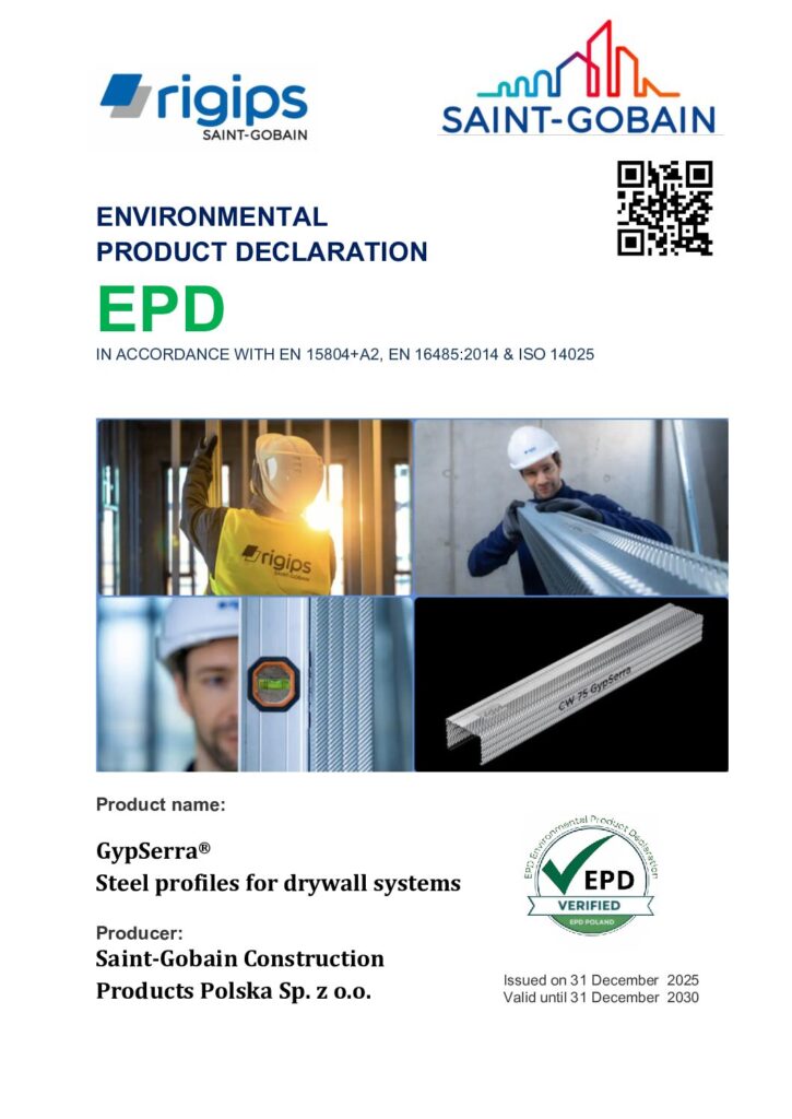 thumbnail of EPD-P 08.12.2025_Saint-Gobain_GypSerra_steel profiles for drywall systems