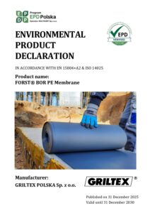 Griltex FORST BOR PE Membrane cover