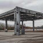 Skręcana stalowa rama portalowa