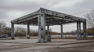 Skręcana stalowa rama portalowa